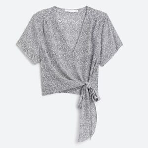 LUSH Ranya Wrap Cropped Top